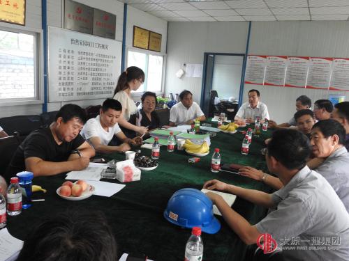 項管二處怡然家園項目1#、2#、3#樓順利通過主體驗收